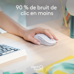 LOGITECH Souris sans fil Signature M650 – Blanc (910-006255) – Image 10