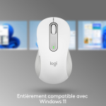 LOGITECH Souris sans fil Signature M650 – Blanc (910-006255) – Image 9