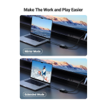 UGREEN Adaptateur HDMI vers VGA avec audio (40248) – Image 3