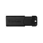 VERBATIM Clé USB PINSTRIPE 128 GB - Noir (49319) – Image 2