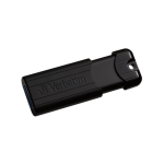 VERBATIM Clé USB PINSTRIPE 128 GB - Noir (49319) – Image 4