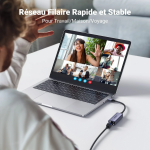 UGREEN Adaptateur USB 3.0 vers Ethernet RJ45 Gigabit 1000 Mbps (50922) – Image 3