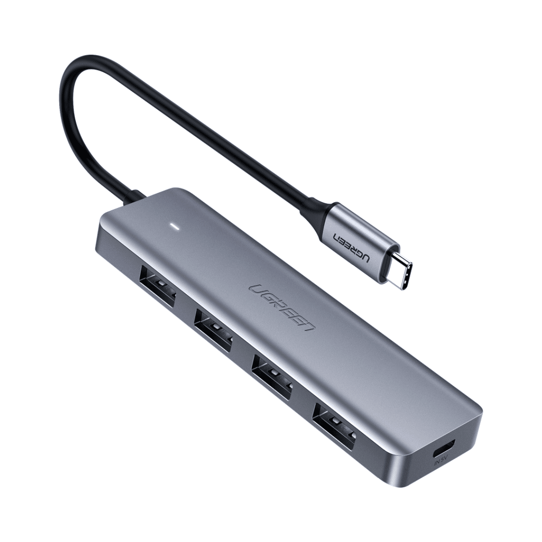 70336 -1 UGREEN Hub USB C vers 4 Ports USB 3.0 5Gbps (70336) – Image 1