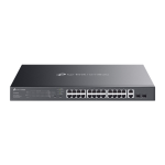TP-LINK Switch OMADA 28 ports Gigabit facile à gérer avec 24 ports PoE+