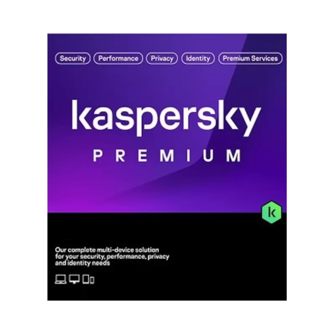 KL10478BEFS-25FFP_MA KASPERSKY PREMIUM Antivirus 5 Appareil / 1 an (KL10478BEFS-25FFP_MA) – Image 1