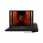 Ordinateur Portable MSI-CROSSHAIR 17 HX AI D2XWGKG-044MA - Ultra 7-255HX 8GB*2 DDR5 1TB SSD W11H + Sac offert (4711377361194)