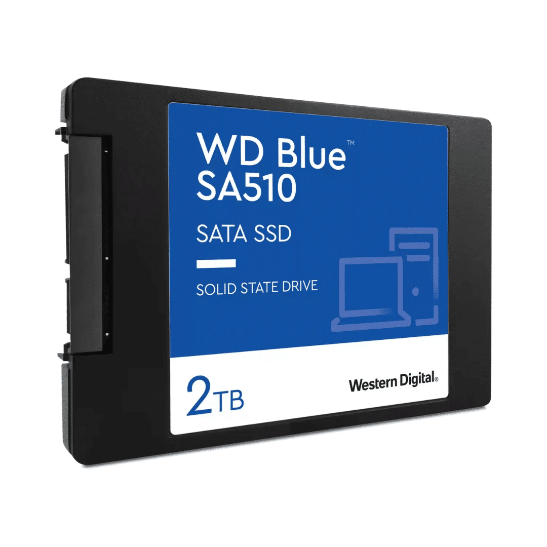 WDS200T3B0A WD Blue Disque dur interne SSD SA510 SATA 2.5" 2To (WDS200T3B0A) – Image 1