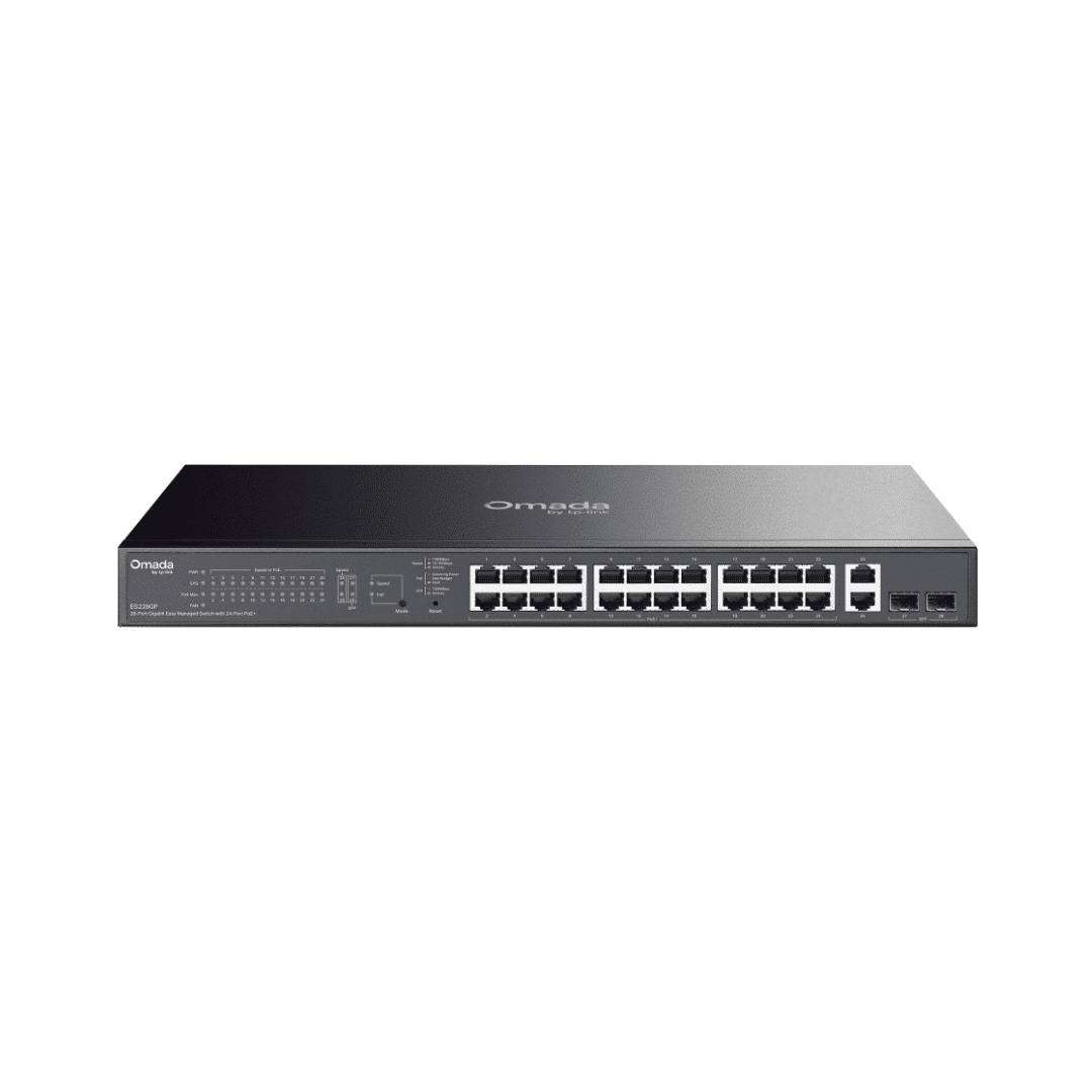 ES228GP Switch Gigabit Omada RG-ES228GS-P 28 Ports - 24 PoE+ / 2SFP 370W (ES228GP) – Image 1